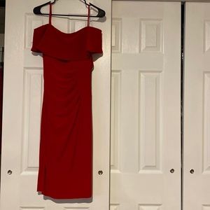Size 4 XSCAPE Red dress